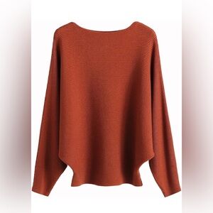 Ribbed Knitted Women's Sweater